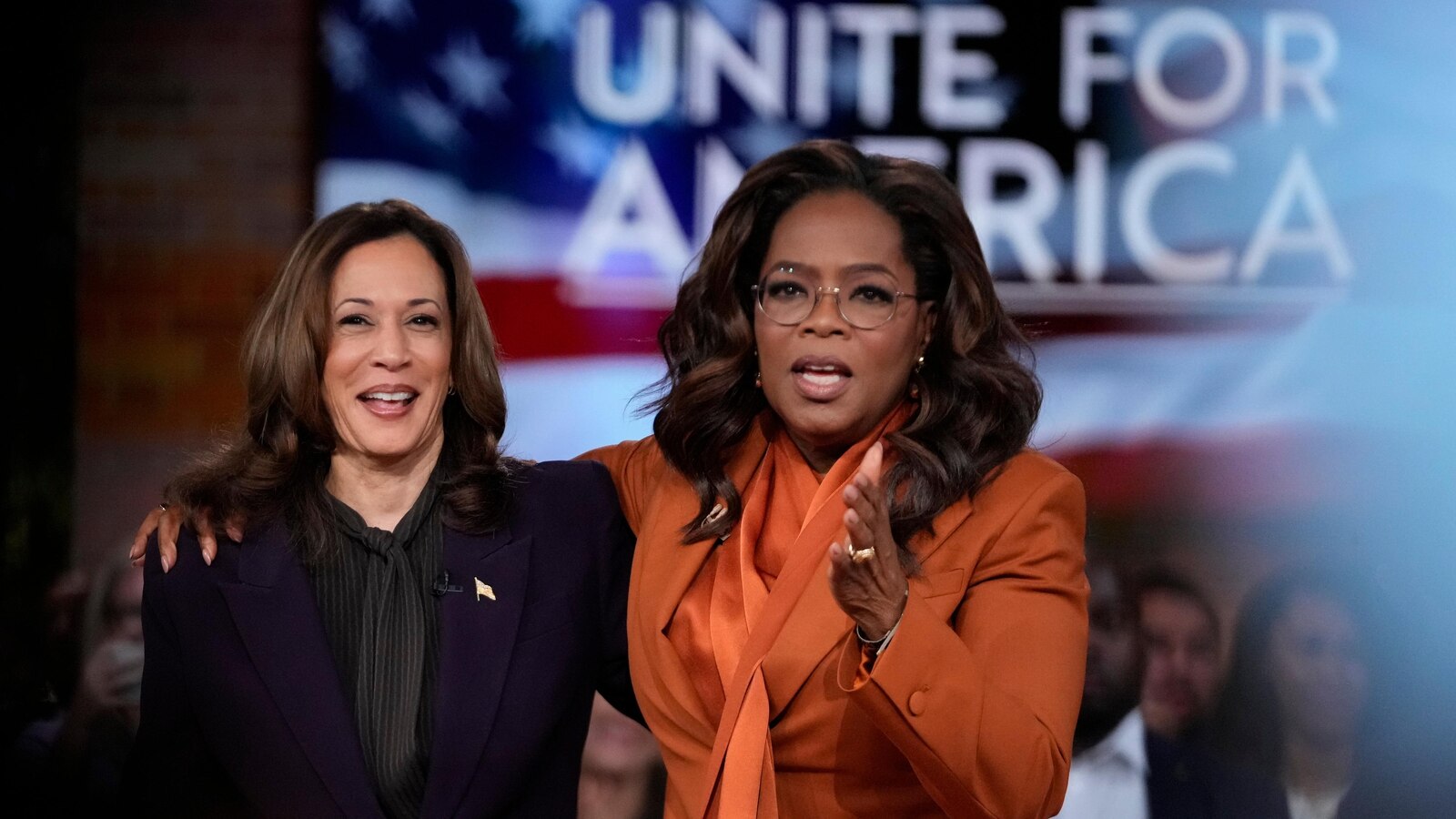 Harris focuses on personal stories while campaigning on abortion rights